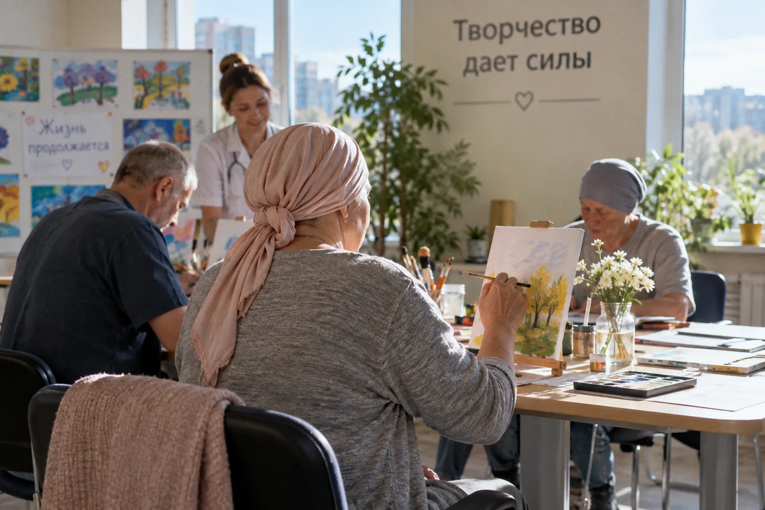 Творчество при онкодиагнозе: терапия или иллюзия поддержки